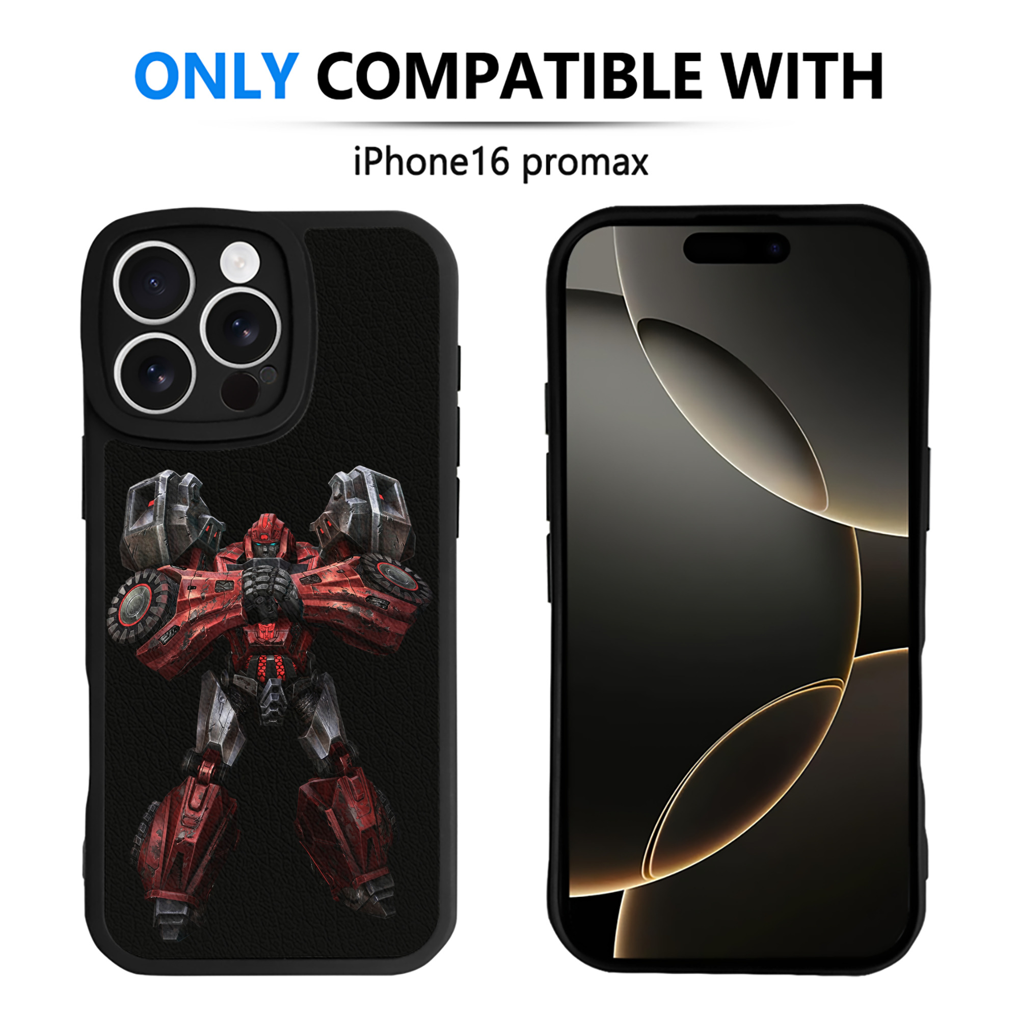 （画像用）  【iPhone 16シリーズ対応】シリコンスマホケース（レザー調） 材質：シリコン